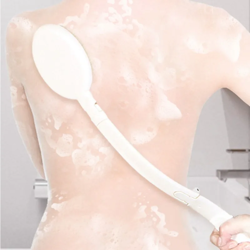 

3pcs/set Bath Body Brush Long Handle Gentle Exfoliation Improve Skin's Health And Beauty Wet Or Dry Brushing Back Scrubber For S