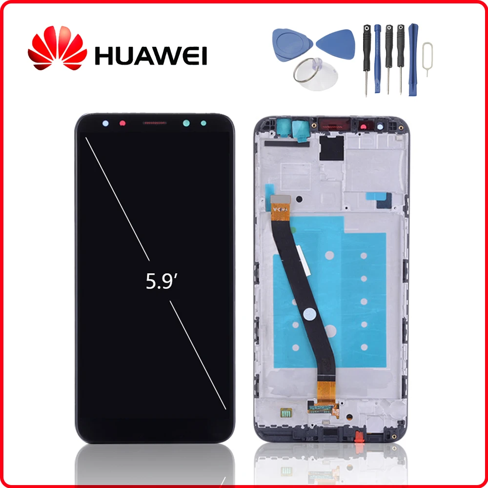 

Original For HUAWEI Mate 10 Lite LCD Display Touch Screen Digitizer For Huawei Mate10 Lite Display with Frame Replacement Nova2i