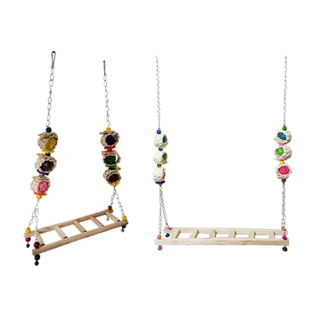 

Chicken Ladder Perch Chicken Toys Large Birds Parrots Finches Budgie Conure