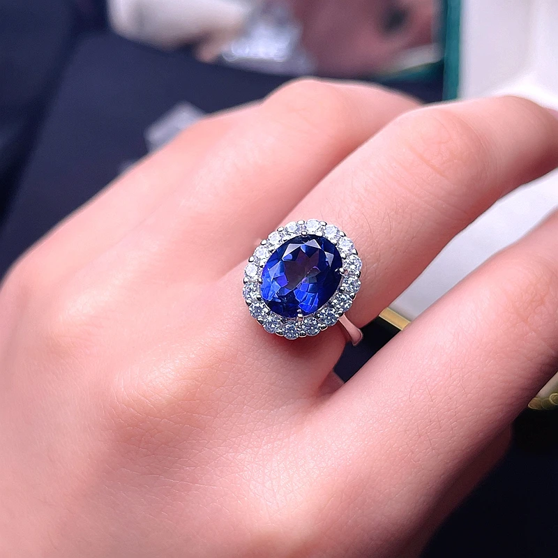 

Кольцо с натуральным топазом, простой стиль, акция магазина, серебро 925 пробы, бесплатная доставка, популярный стиль