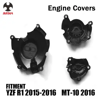 

Motorcycle Engine Cover Protect Protective For YAMAHA YZFR1 YZF R1 2015 2016 MT10 MT 10 2016