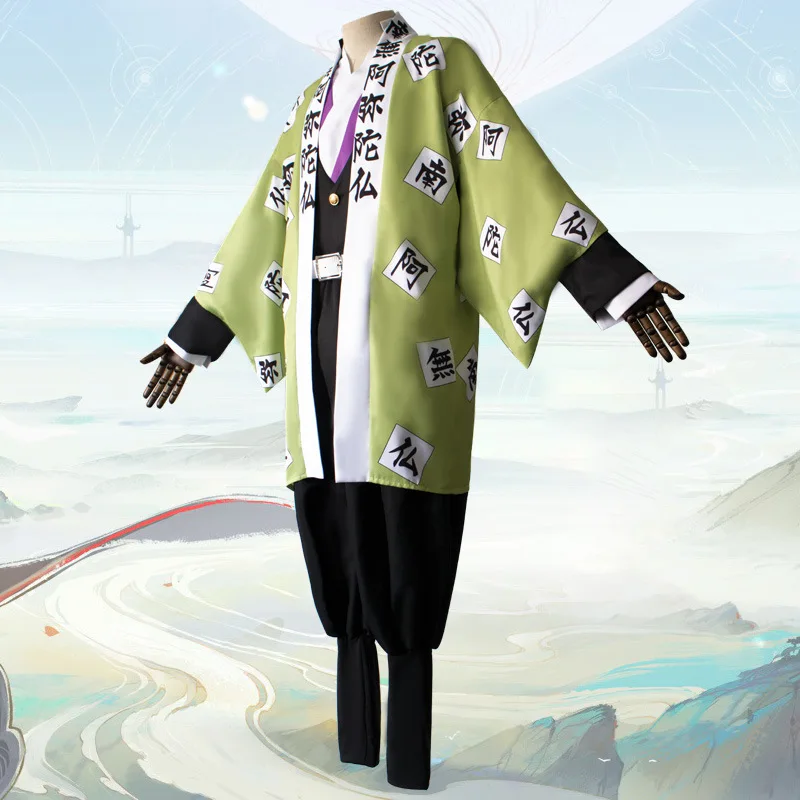 Zhomecos, аниме, Demon Slayer, Kimetsu No Yaiba Himejima Kyoumei, костюм для косплея, Himejima Kyoumei, кимоно, костюмы, полный комплект