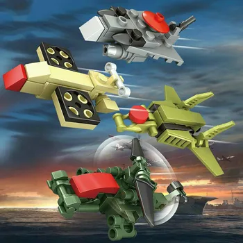 

Military Series Building Blocks Mini Figures Field Army Weapon War Chariot Creator Tank Vehicle Aircraft WW2 Bricks Toys for Boy