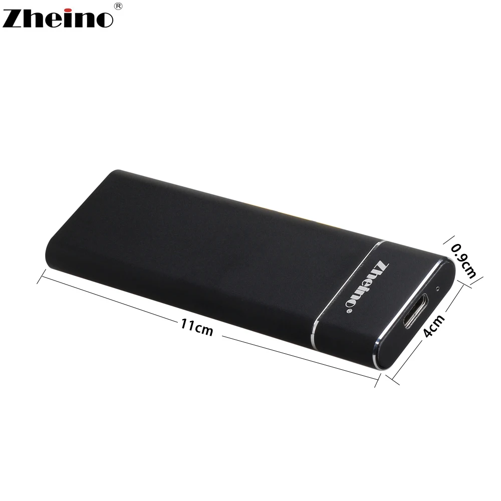 Zheino Type C to M.2 SATA SSD 128 ГБ 256 500 512 ТБ 2280 мм Портативный Внешний твердотельный