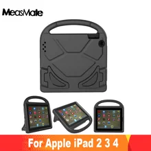 Детский чехол для Apple iPad 2/3/4, детский противоударный чехол-подставка для iPad 2 iPad 3 iPad 4, чехол для планшета, Funda Capa