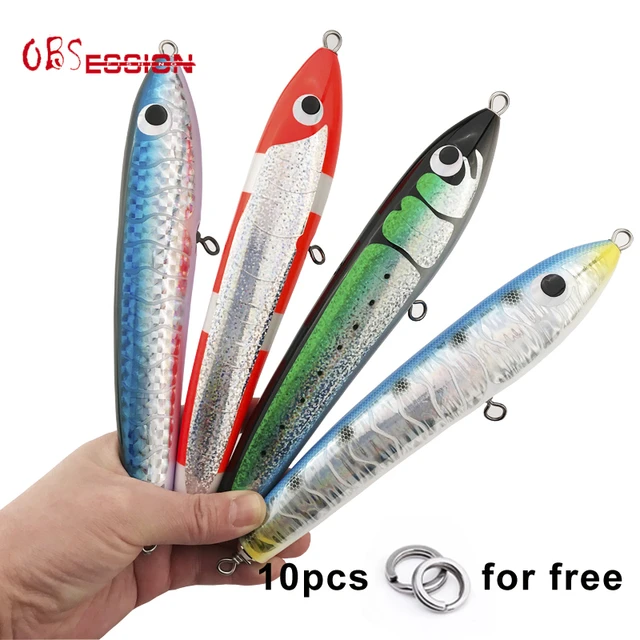 Obsession ±90g Wooden Fishing Lure Topwater Floating Trolling Lure