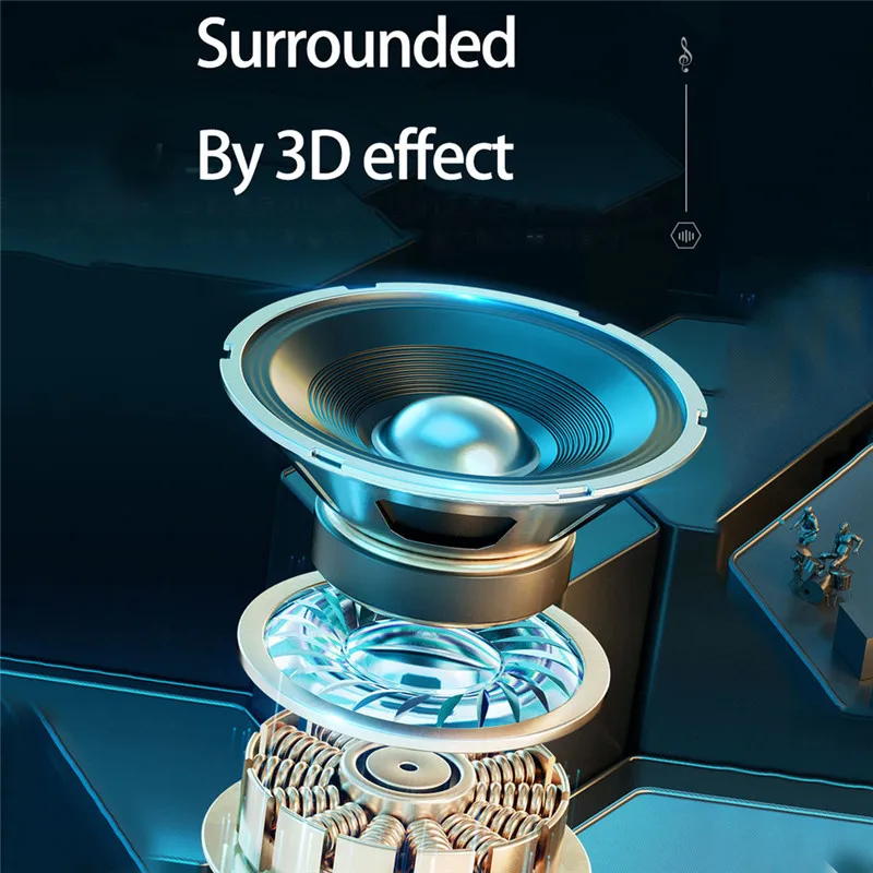 Shoumi TWS Wireless Earphone Bluetooth Headset Stereo in Ear Sports Earbuds with Power Digital Display Touch Mic for Tablet