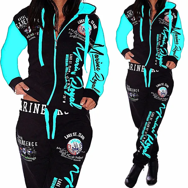 Women Outfits Matching Suit 2 Piece Set Tracksuit