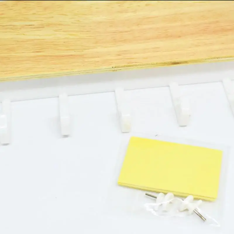 Мультифункциональный деревянный настенный подвесной стеллаж для ключей декоративная коробка для хранения мелочей брелок крючки ключница деревянная полка