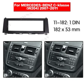 

Car multimedia Player frame For 2007-2011 BENZ C CLASS (W204) Audio Panel Mount Installation Dash Frame Adapter car DVD fascia