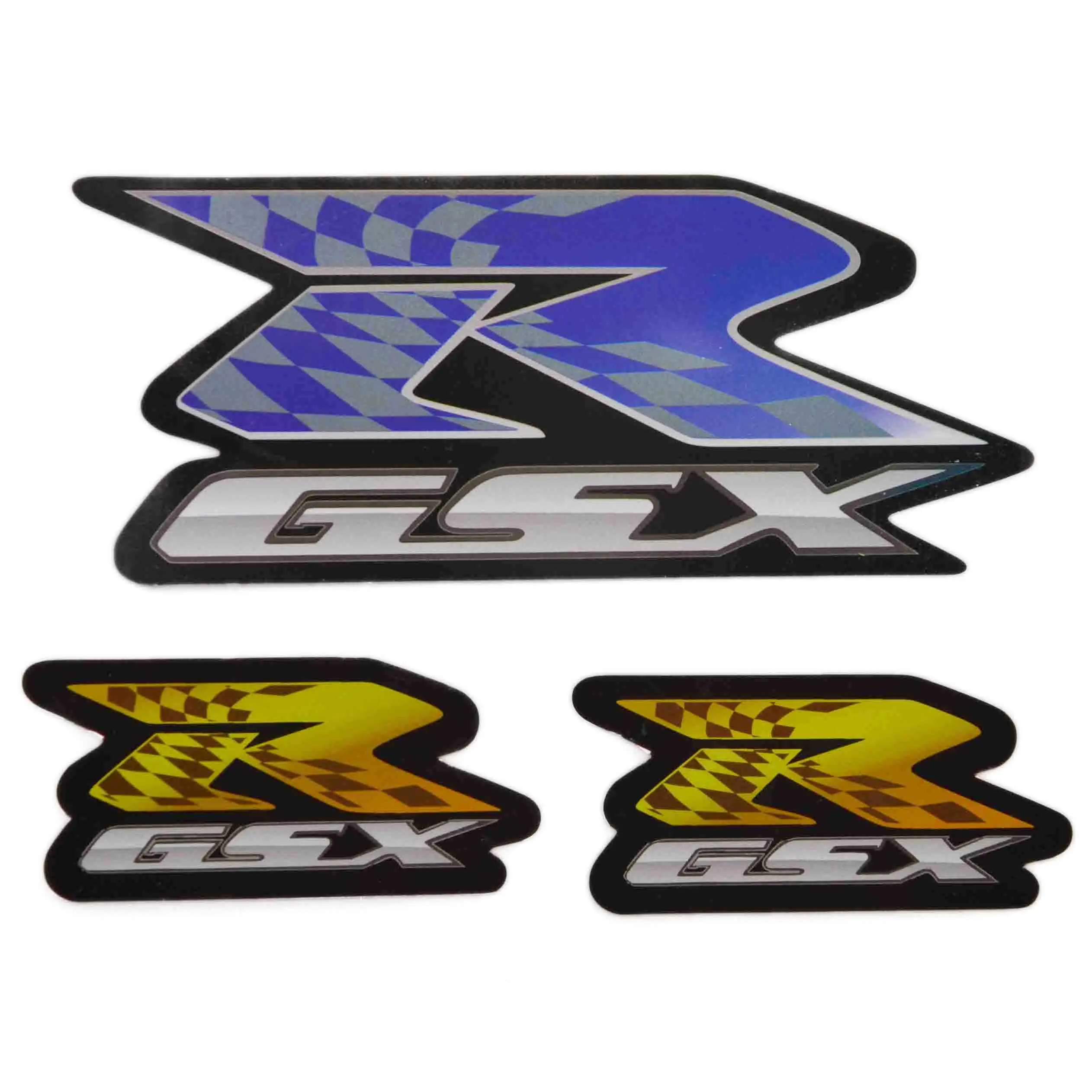 Мотоцикл винил набор наклеек FIT GSXR gsx-r GSX R мотоцикл светоотражающие выпрямления логотип Прикрепленный с обтекателем