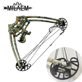 

40 lbs Adjustable Triangle Compound Bow IBO 270 fps Hunting Target Shooting Outdoor Bows And Arrows Archery Accessories