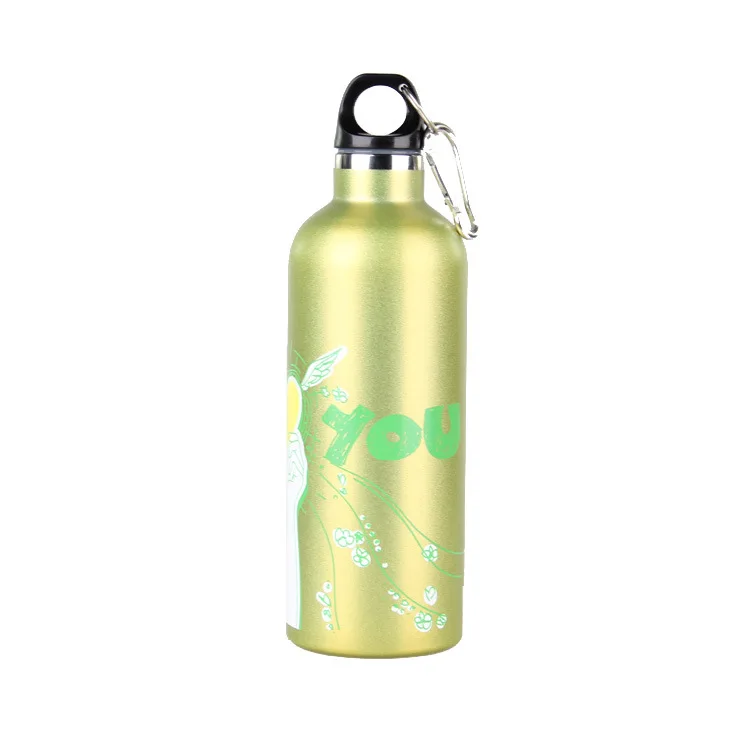 

Large Capacity Double Layer Bicycle Outdoor Sports Glass Cold Insulation Stainless Steel Mountain Climbing Sports Bottle