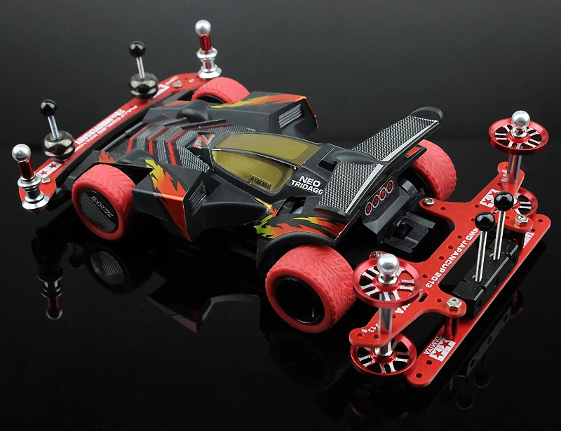 Tamiya Neo Tridagger ZMC NEXT　ネオトライダガー Tamiya 95508 Mini 4WD Neo-Tridagger ZMC Carbon | PlazaJapan