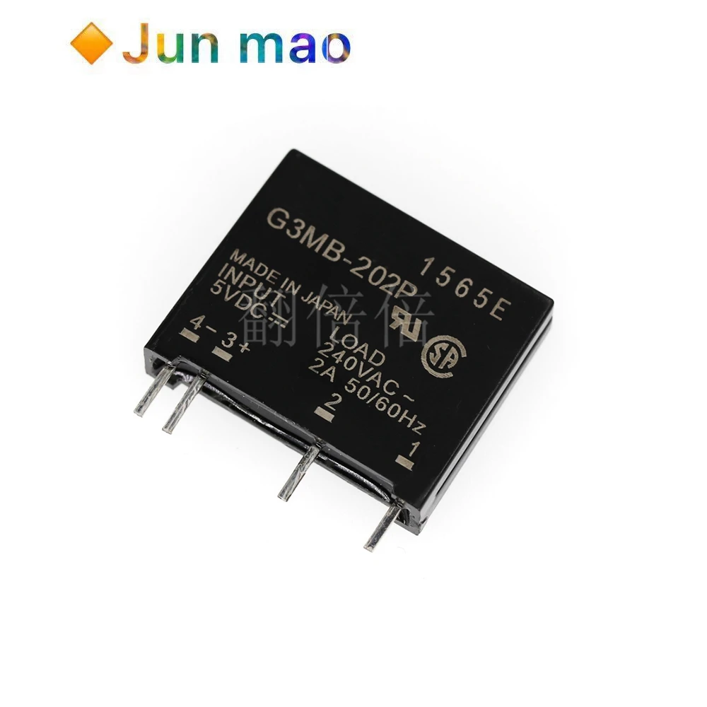 2 шт. DC5V 12V 24V твердотельные реле Модуль G3MB-202P монтируемый на печатную плату под SIP
