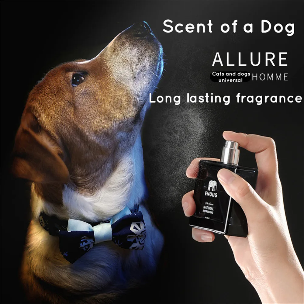 

Factory Direct Pet Perfume Bottle Spray 50Ml Long-Lasting Fragrance Dog Cat To Odor Antibacterial Deodorant Pet Perfume Supplies
