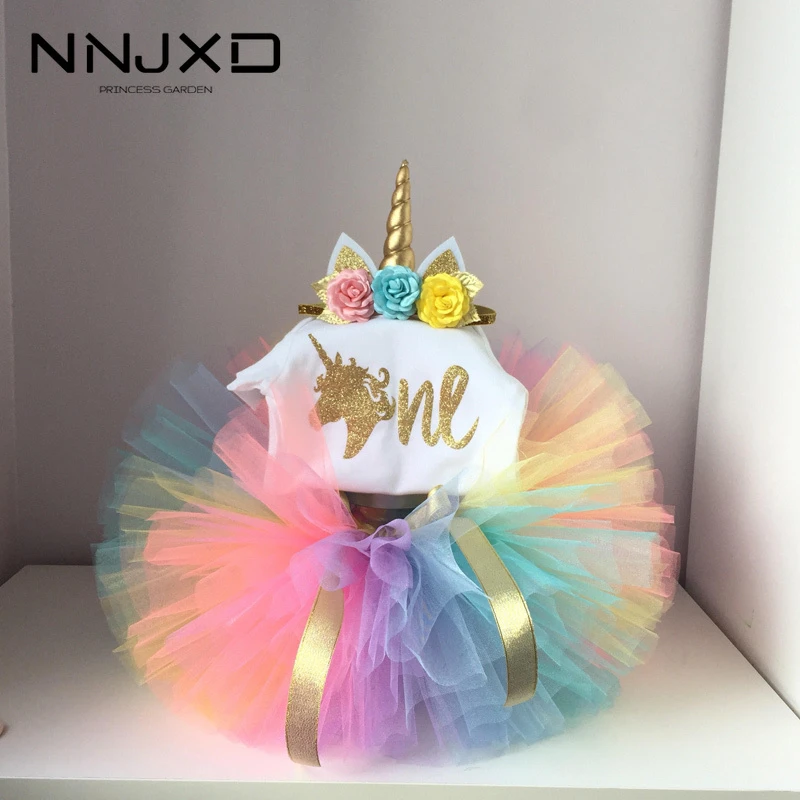 baby unicorn birthday outfit