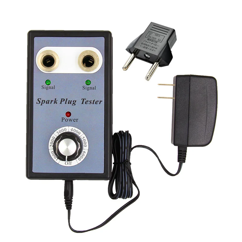 

Beyisi New Dual Hole 1.1 CM Car Spark Plugs Tester Auto motriz With EU Plug Ignition Plug Analyzer Diagnostic Auto Tool Detector