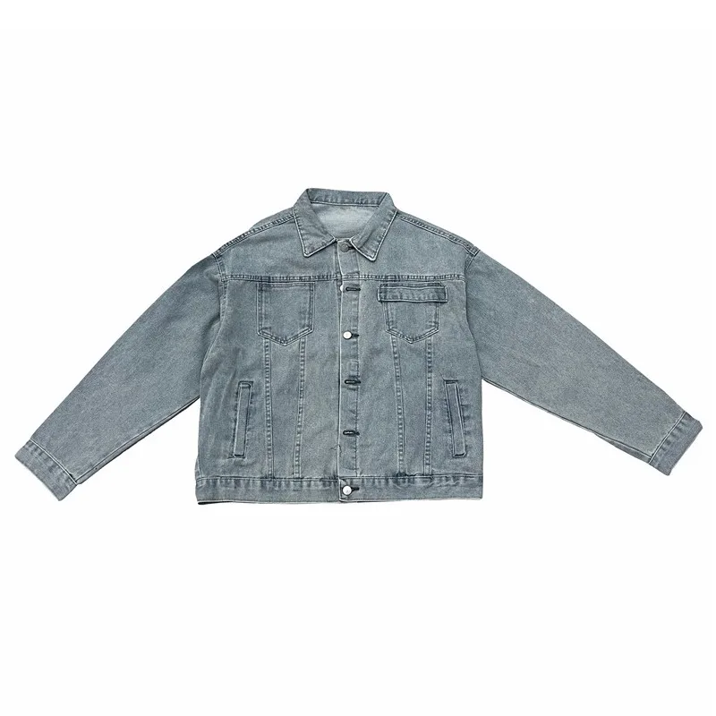 

Autumn new style Korean retro loose casual long-sleeved denim jacket women