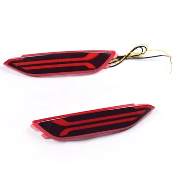 

For Hyundai Tucson 2015 2016 LED Rear Bumper Reflector Light Car Driving Brake Fog Trim Molding Tail Lamp