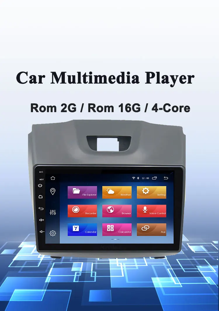 Perfect Bonroad Android 8.1 Car Radio 9 inch HD GPS Navigation Multimedia Player For Suzuki D-MAX DMAX 2015-2018 no dvd player 0 Perfect Bonroad Android 8.1 Car Radio 9 inch HD GPS Navigation Multimedia Player For Suzuki D-MAX DMAX 2015-2018 no dvd player 0