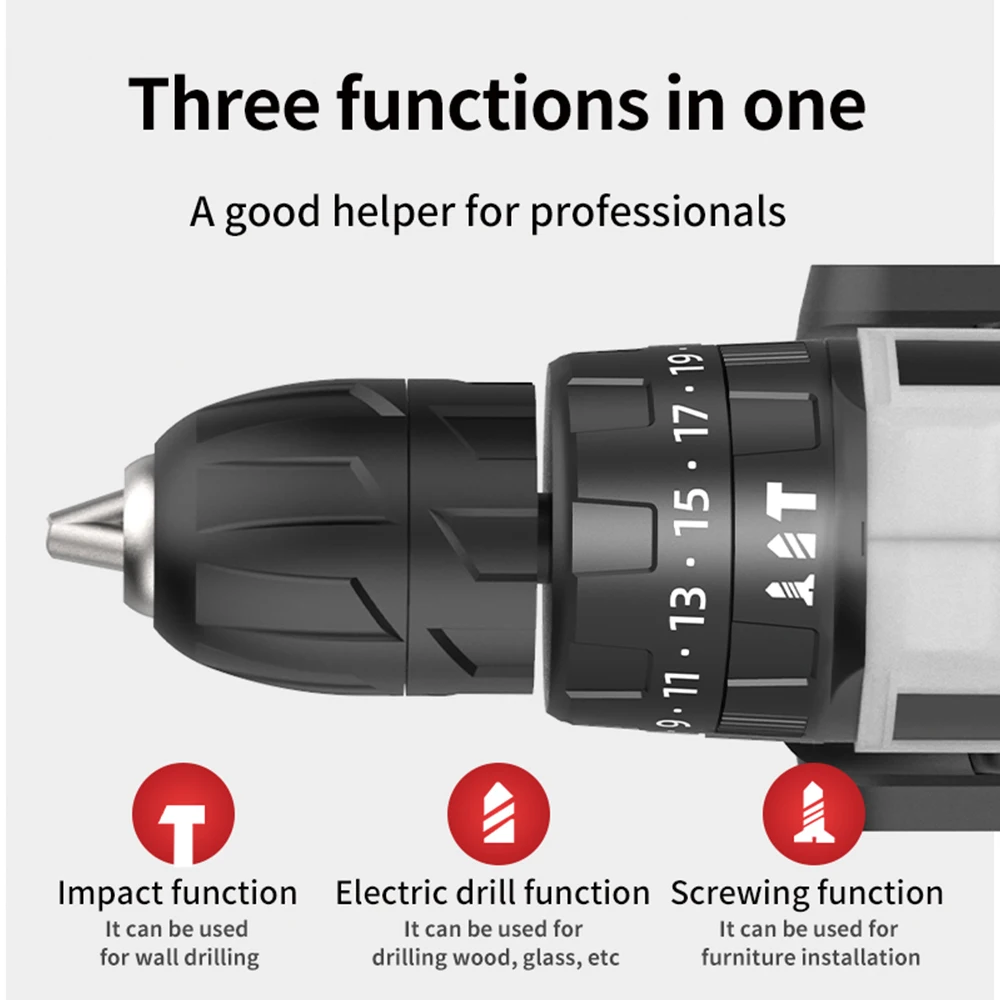 220V 710W High Power Handheld Electric Drill with