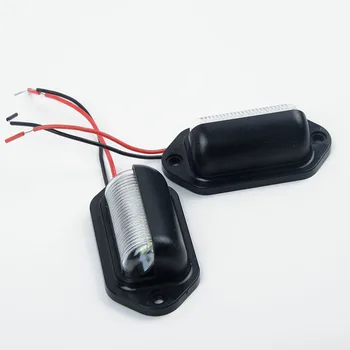 

Truck License plate lights Trailer Waterproof IP65 2pcs Boat Replacement