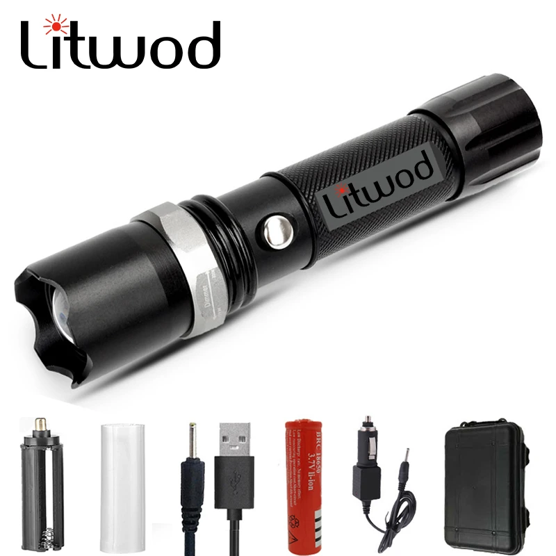 Led Flashlight Portable Powerful Torch 5 Modes Rechargeable 18650 Battery Outdoor Waterproof Lamp Powered Tactical Riding Light Led Flashlights Aliexpress Led Flashlight Portable Powerful Torch 5 Modes Rechargeable 18650 Battery Outdoor Waterproof Lamp Powered Tactical Riding Light Led Flashlights Aliexpress