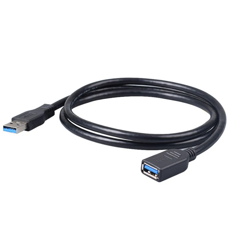 1,5 m Универсальный USB 3,0 тип A мужчин и женщин Удлинительный кабель синхронизации данных OD 5,5 мм УДЛИНИТЕЛЬ шнур M/F для компьютера ПК мышь