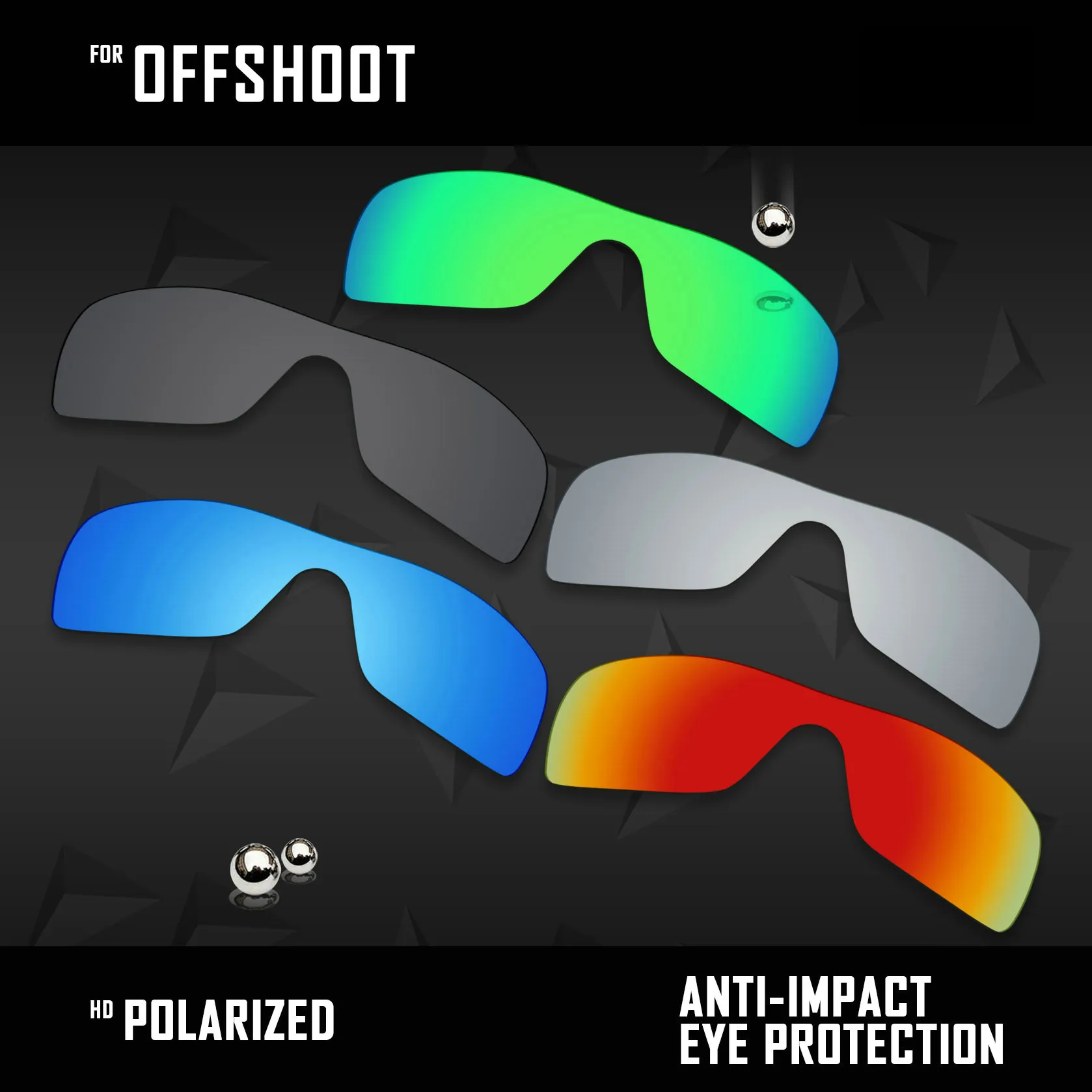 Очки солнцезащитные поляризационные для Oakley Offshoot 5 шт. | Аксессуары одежды