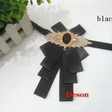 Женский Галстук, Униформа, галстук-бабочка, Женский Галстук, женский съемный воротник, Аскот