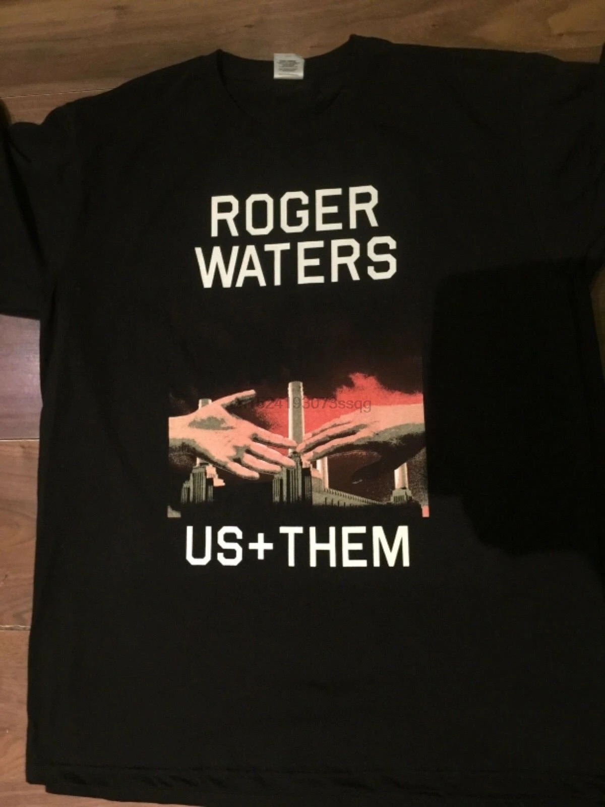 Roger WATERS US AND THEM TOUR футболка с принтом на спине |