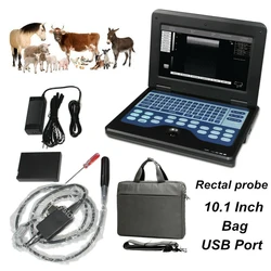 CMS600P2-VET Veterinary Ultrasound Scanner Machine Animal Use Digital Portable Laptop Monitor 7.5MHz Animal Rectal probe
