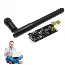 1 takım akıllı elektronik 2.4G 1100 metre uzun mesafe alıcı-verici LNA kablosuz NRF24L01 modülleri anten İletişim PA Wi S3W4
