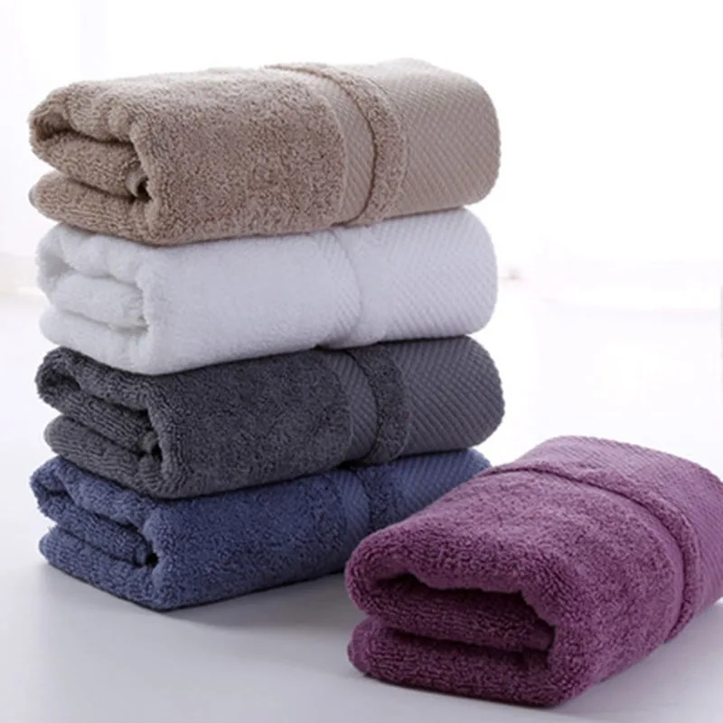 

Comfortable soft towel Pure cotton thickened adult face 120g long staple cotton hotel Soft cotton absorbent