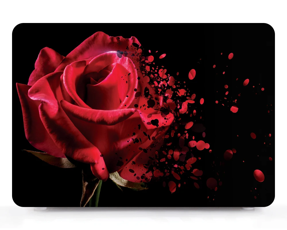 Пластиковый жесткий чехол + для клавиатуры MacBook Pro сенсорная панель 13 15 Retina 12