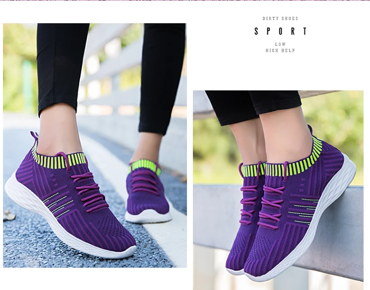 2019 New Arrival F Sneakers Casual Women Shoes Lace-up Vulcanized Shoes Fashion Trends Comfortable Breathable Leisure Soft PU