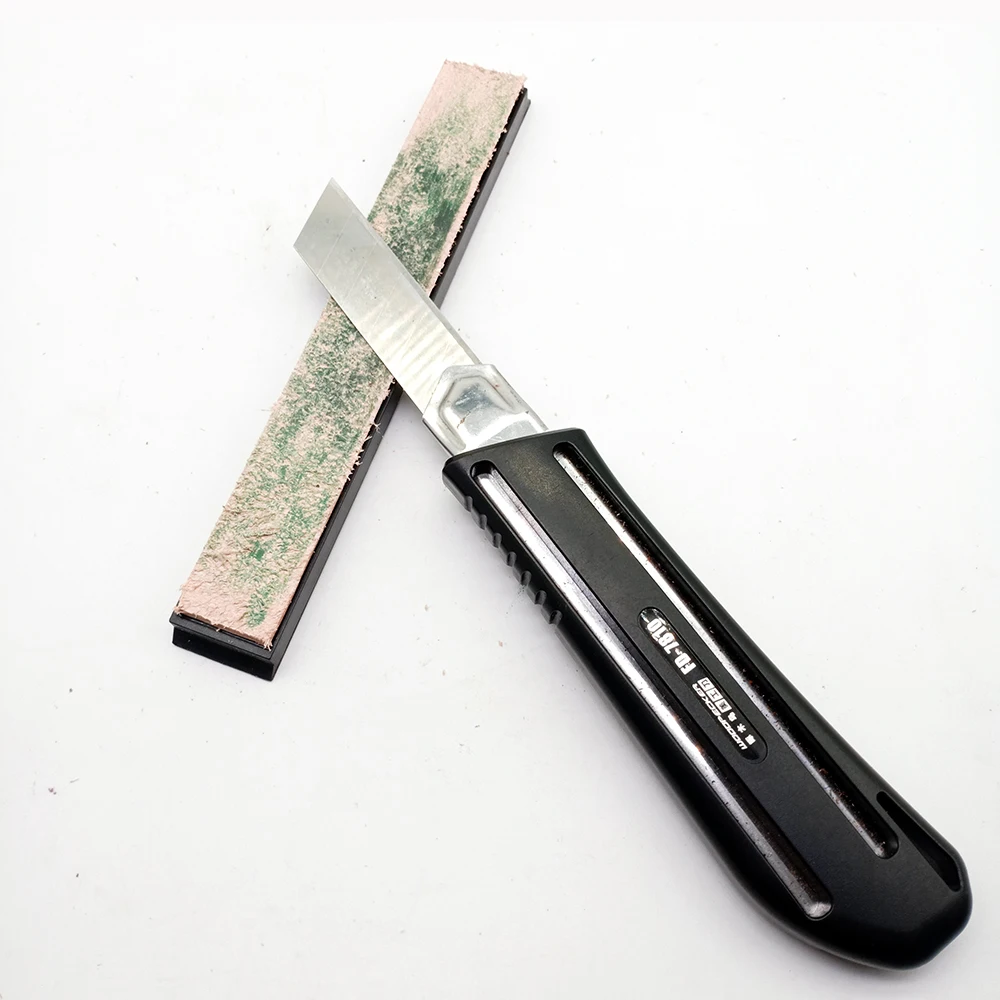 Кожа хонинговка Strop соединение шлифовальный нож паста точилка точильный камень мелкий шлифовальный масляный камень фиксированные инструменты