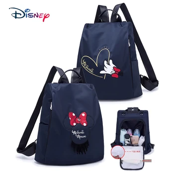 

Disney Mommy backpack Insulation Nappy Waterproof Stroller bag for baby born USB heater Mummy diaper bags DPB53