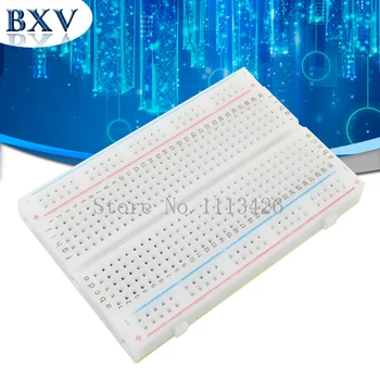 

1PCS Quality mini bread board / breadboard 8.5CM x 5.5CM 400 holes