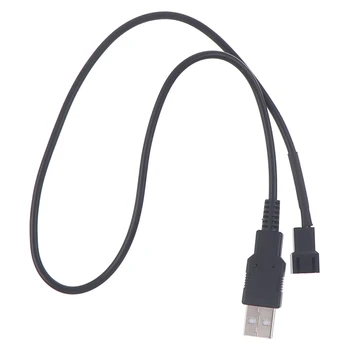 

3Pin Fan to USB Adapter Cables Fan Power Cable Connector 50cm