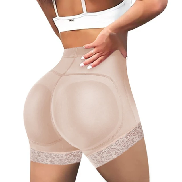 Women Body Shaper Padded Butt Lifter Panty Butt Hip Enhancer Fake Hip Shapwear Briefs Push Up Panties Booty Shorts 5