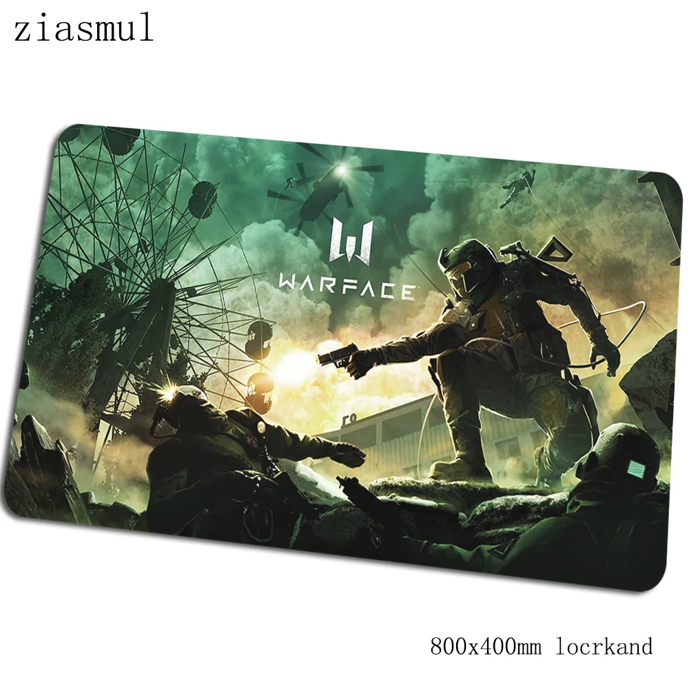 Warface коврик для мыши 80x40 см Высококачественная компьютерная мышь игровой мат геймпад пк горячая Распродажа игровой коврик для мыши офисный коврик для мыши - Цвет: Size 800x400x2mm