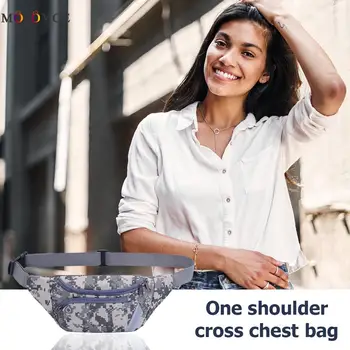 

2020 Travel Bag Bumbag Waist Money Belt Passport Wallet Zipped Security Pouch Camouflage Waist Packs Nylon Purse