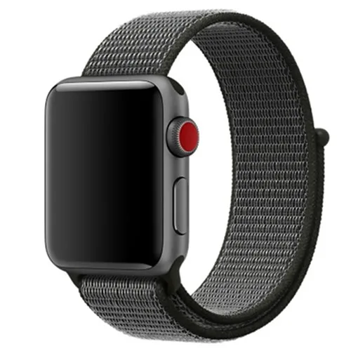 Нейлоновый браслет-петля 40 44 мм для Apple watch band 4 5, спортивный сменный ремешок, аксессуары, дышащая повязка для Iwatch 3 2 1 38 42m - Цвет ремешка: Deep olive