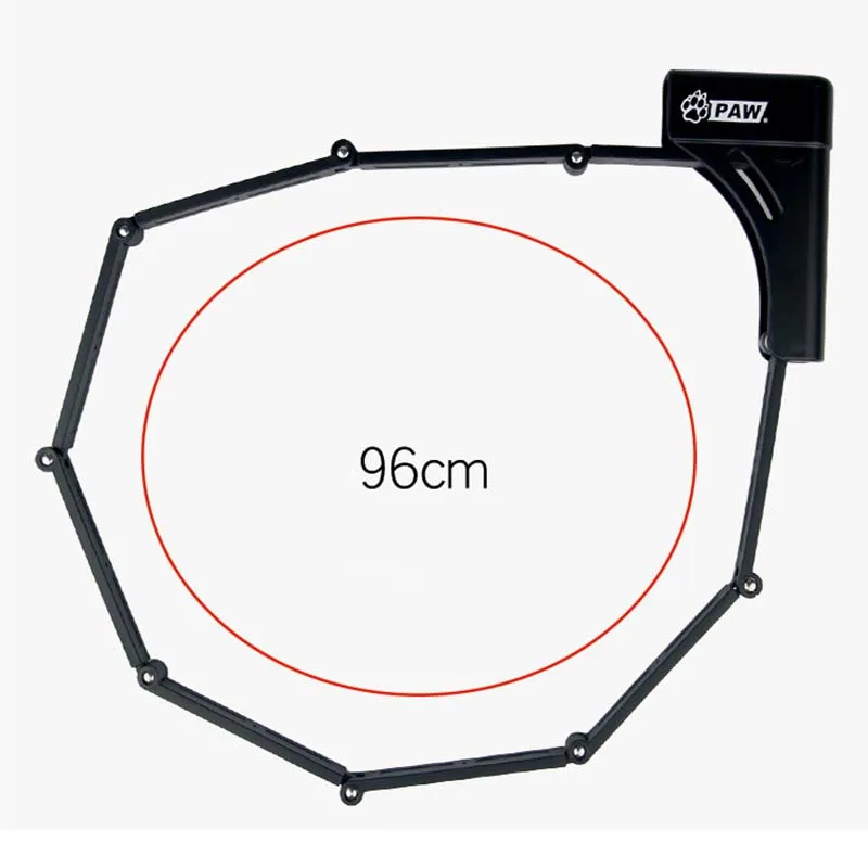 Outdoor Security Anti-theft Cycling Folding Cable Lock For Bicycle Motorcycle