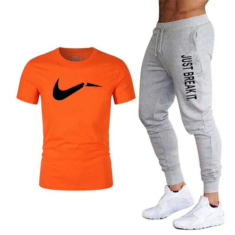 2 шт./компл. Для мужчин спортивный костюм для тренажерного зала Фитнес
