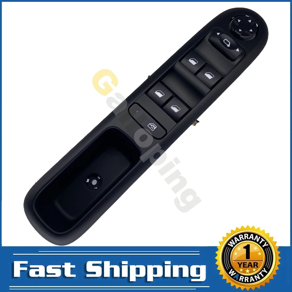 

Переключатель Стеклоподъемника 6490X6 96650620ZD Master Power для Peugeot 3008 5008, переключатель стеклоподъемника левой передней двери, высококачественные автомобильные аксессуары