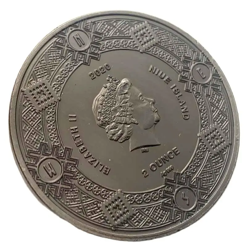 Hot Sale Twelve Constellation Sun God Moon Smiley Nickel Ancient Silver Commemorative Coin Gift Collection Love Coin Cancer Gold