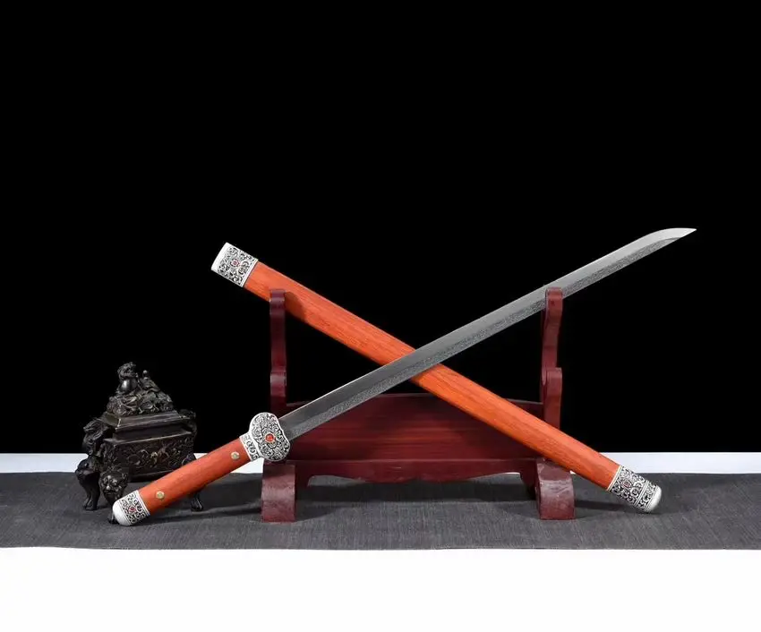 Full Tang Sword Chinese KungFu Sword Saber speed steel Blade Temper Jian